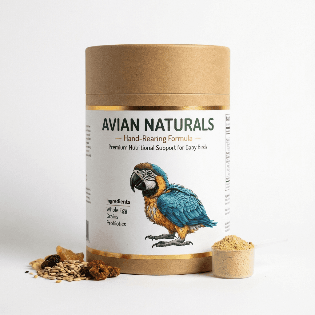 Hand-Rearing Formula for Parrot Chicks
