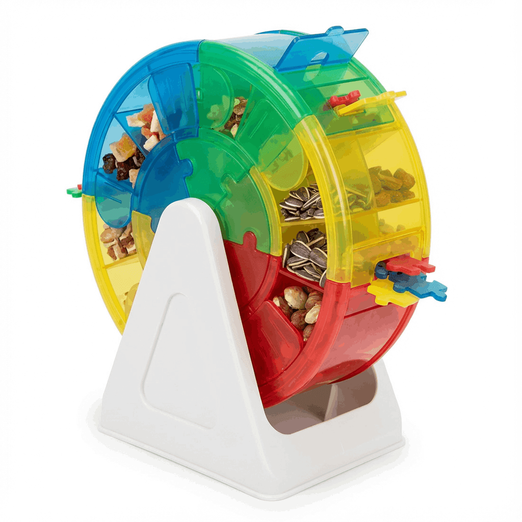 Mega Puzzle Foraging Wheel for Large Parrots